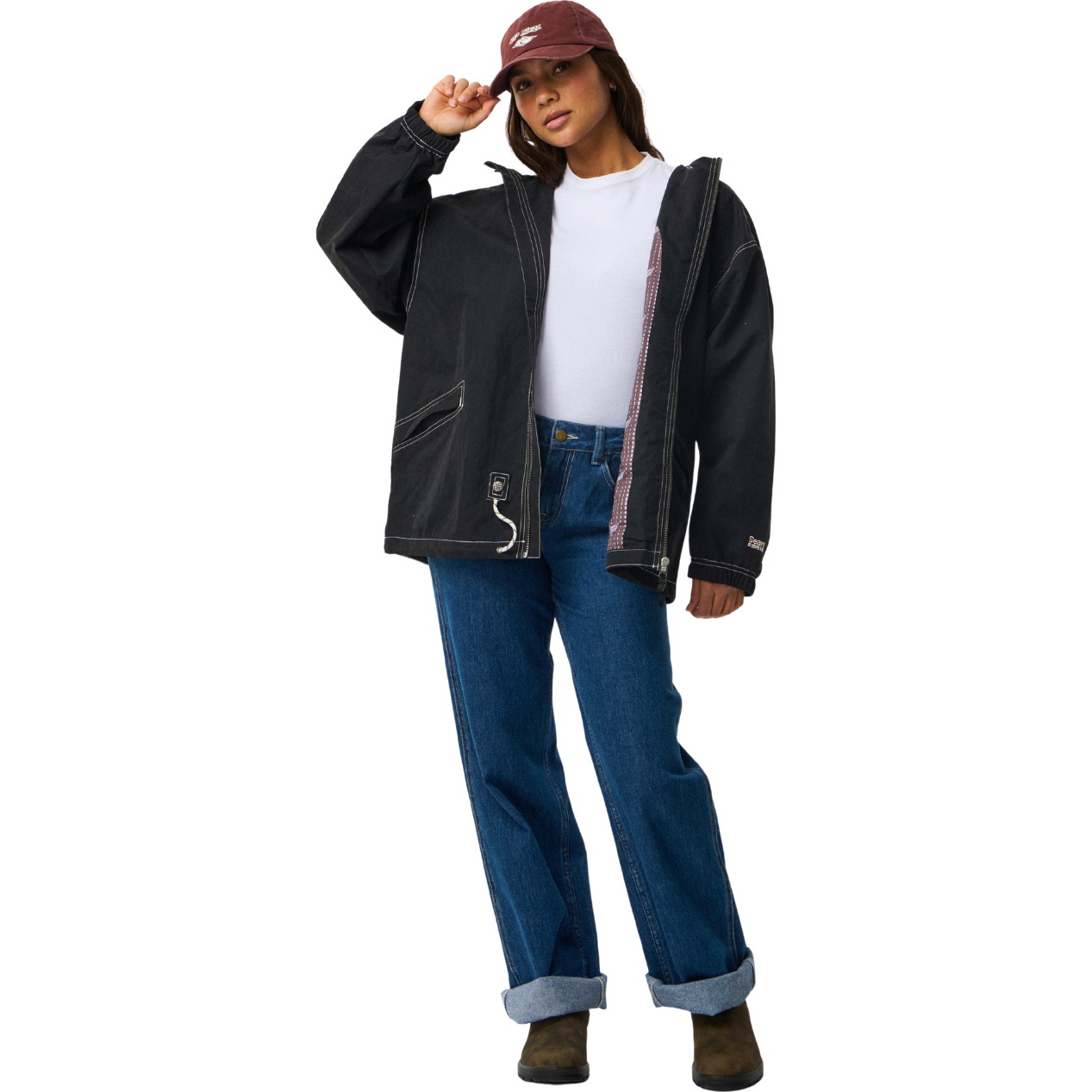 2026 Rip Curl Womens S-Series Archives Jacket 042WJA - Black